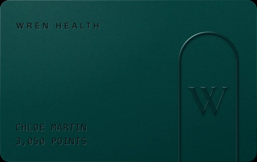 Wren Health’s Wallet card
